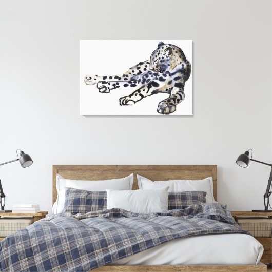 Recumbent Leinwanddruck (Insitu (Schlafzimmer))