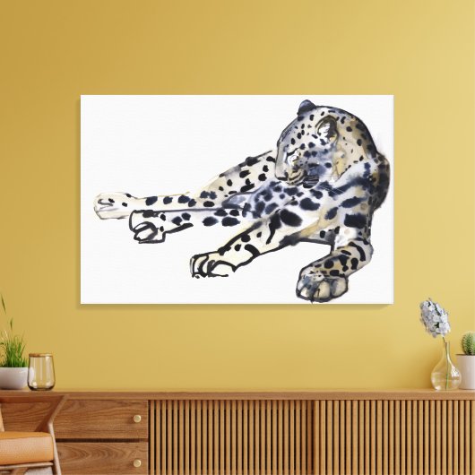 Recumbent Leinwanddruck (Insitu (Wohnzimmer))