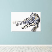 Recumbent Leinwanddruck (Insitu (Holzboden))