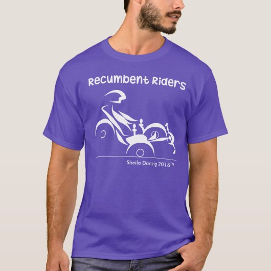 Recumbent Reiter Trikes T-Shirt (Vorderseite)