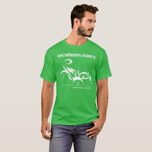 Recumbent Reiter Trikes T-Shirt (Vorne ganz)