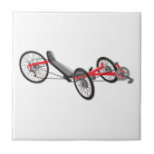 Recumbent Trike Fliese (Vorderseite)