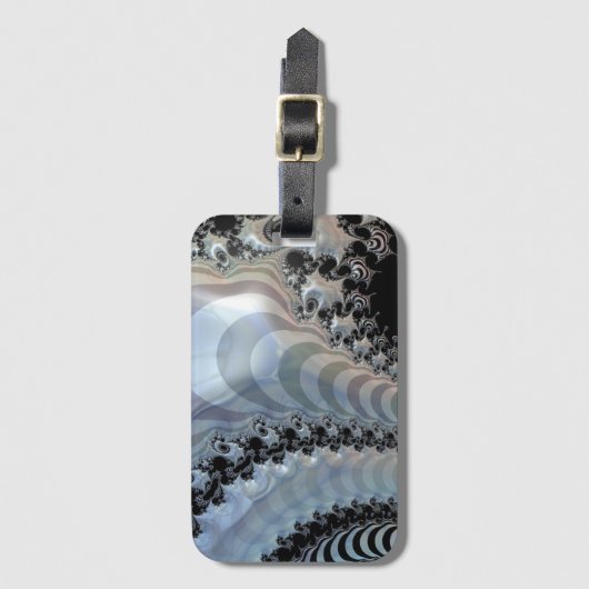 Recursive Realms Gepäckanhänger (Vorderseite Vertikal)