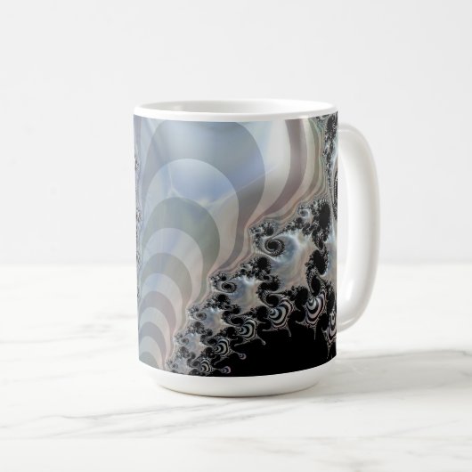 Recursive Realms Kaffeetasse (VorderseiteRechts)