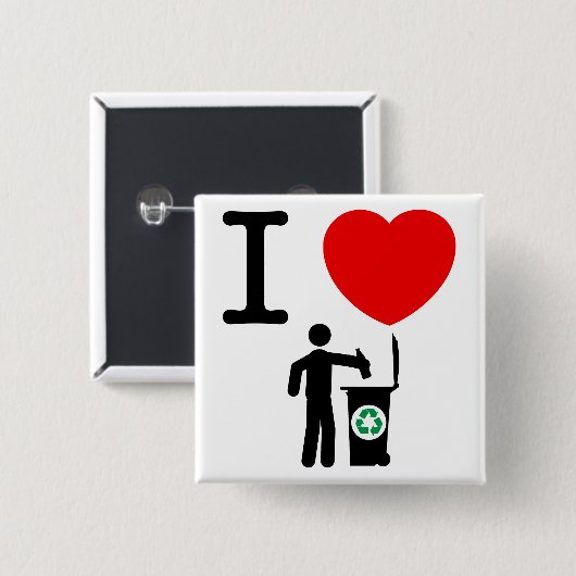 Recyceln Button (Vorne & Hinten)