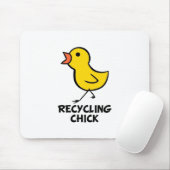 Recyceln des Kükens Mousepad (Mit Mouse)
