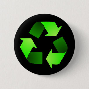 Recyceln des Symbol-Knopfes Button