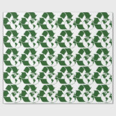 Recyceln Geschenkpapier (Flach)