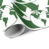Recyceln Geschenkpapier (Rolleneckpunkt)
