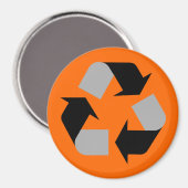 Recyceln Magnet (Vorderseite/Rückseite)