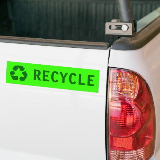 recyceln Sie Autoaufkleber (Auf Lkw)
