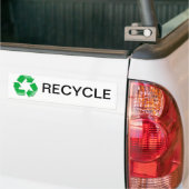 Recyceln Sie Autoaufkleber (Auf Lkw)