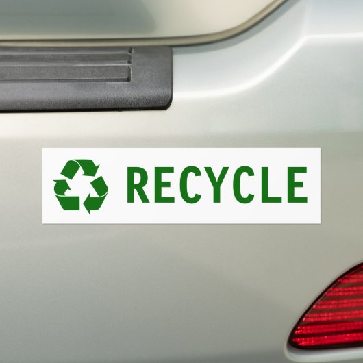 recyceln Sie Autoaufkleber (Auf Auto)