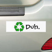 recyceln Sie Autoaufkleber (Auf Auto)