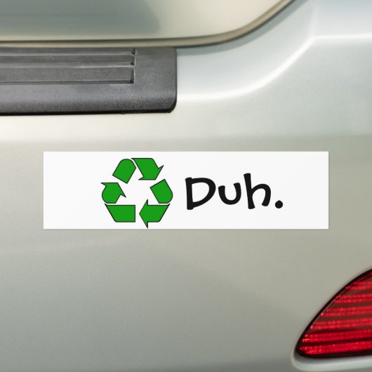 recyceln Sie Autoaufkleber (Auf Auto)