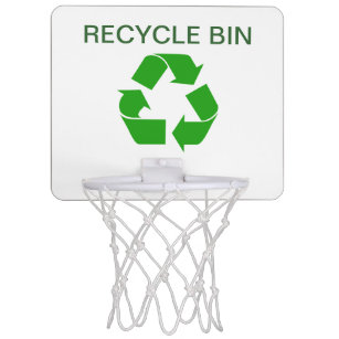 Recyceln Sie Behälter-Basketball-Band Mini Basketball Netz