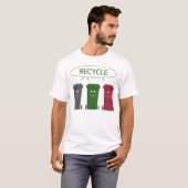 Recyceln Sie Behälter T-Shirt (Vorne ganz)