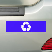 Recyceln Sie Behälteraufkleber mit recyceln Symbol Autoaufkleber (Auf Auto)