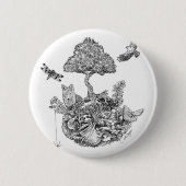 Recyceln Sie Button (Vorderseite)