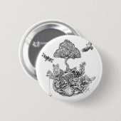 Recyceln Sie Button (Vorne & Hinten)