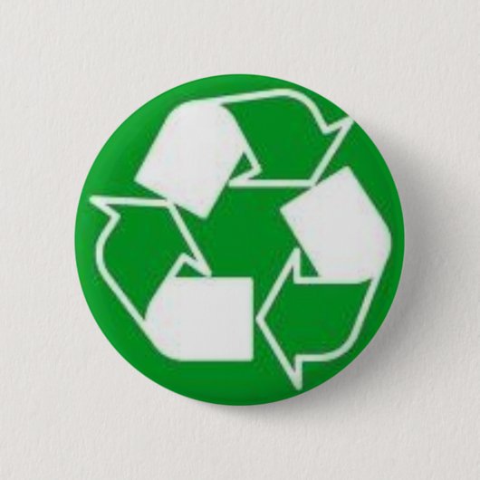 recyceln Sie Button (Vorderseite)