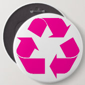 recyceln Sie Button (Vorne & Hinten)