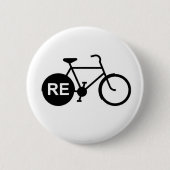 Recyceln Sie Button (Vorderseite)