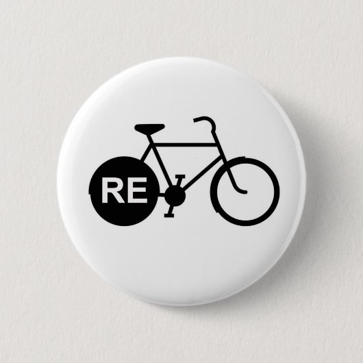 Recyceln Sie Button (Vorderseite)
