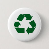 Recyceln Sie Button (Vorderseite)