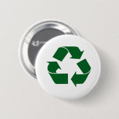 Recyceln Sie Button (Vorne & Hinten)