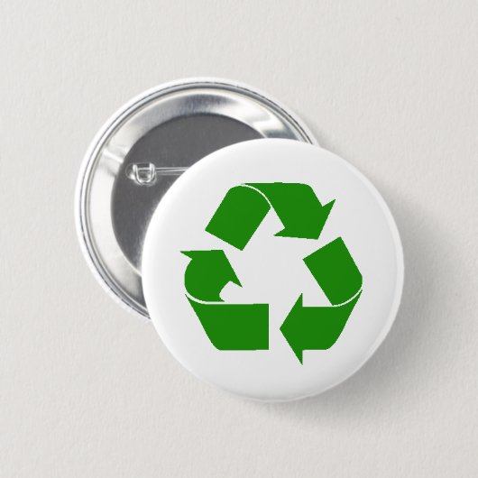 recyceln Sie Button (Vorne & Hinten)