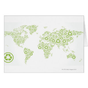 Recyceln Sie die Symbole, die verwendet werden, um