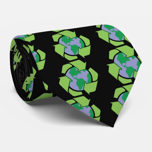 Recyceln Sie Erde Krawatte (Gerollt)