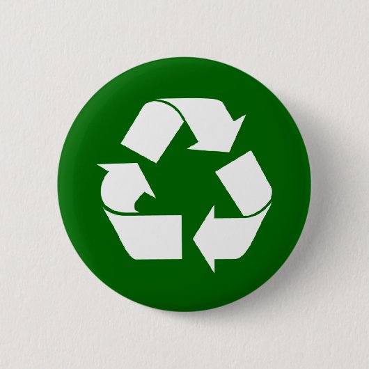 Recyceln Sie Knopf Button (Vorderseite)