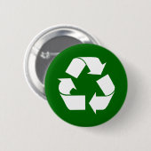 Recyceln Sie Knopf Button (Vorne & Hinten)