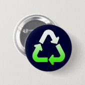 Recyceln Sie Knopf Button (Vorne & Hinten)
