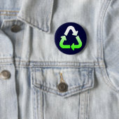 Recyceln Sie Knopf Button (Beispiel)