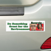 Recyceln Sie Kongreß Autoaufkleber (Auf Auto)