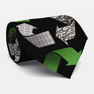 Recyceln Sie Krawatte