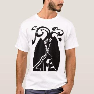 Recyceln Sie Leben-Schwarzes T-Shirt