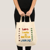 Recyceln Sie Lebensmittelgeschäft Tragetasche (Vorderseite (Produkt))