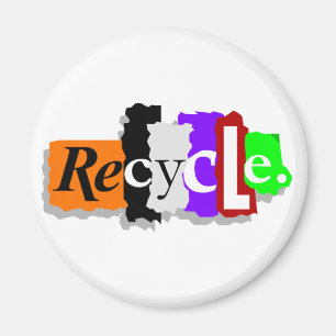 Recyceln Sie Magnet