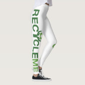 Recyceln Sie mich Leggins (Rechts)