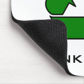 Recyceln Sie Mousepad (Ecke)