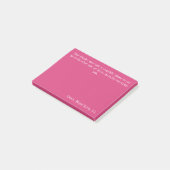 Recyceln Sie Post-it Klebezettel (angewinkelt)