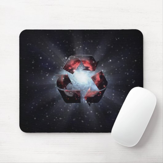 Recyceln Sie (Raum) Mousepad (Mit Mouse)