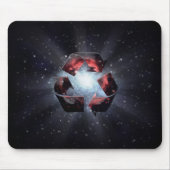 Recyceln Sie (Raum) Mousepad (Vorne)