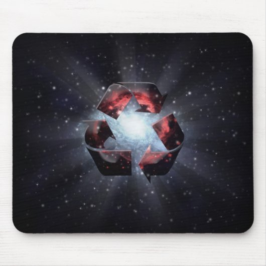 Recyceln Sie (Raum) Mousepad (Vorne)