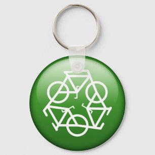 RECYCELN Sie Schlüsselanhänger