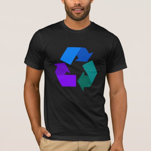 recyceln Sie Shirt (Vorderseite)